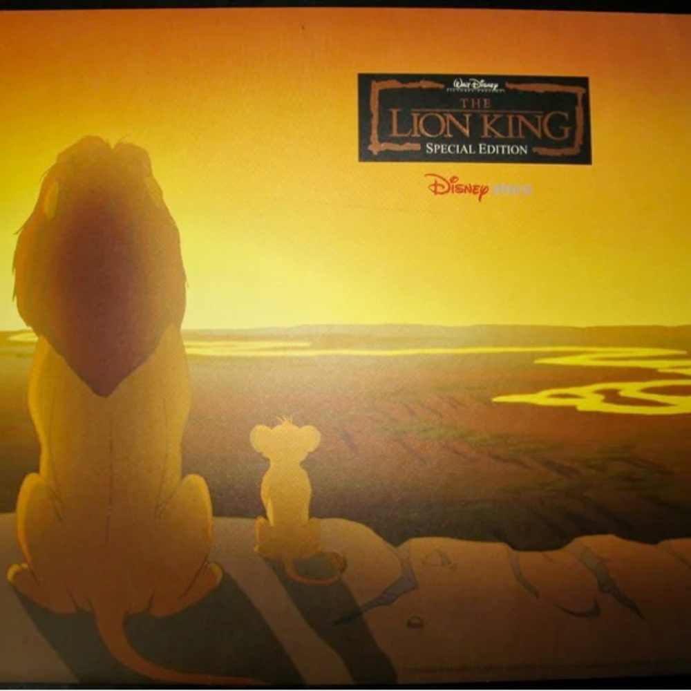 Disney The Lion King Special Edition Lithograph Set 4 Portfolio 11x14 Unused